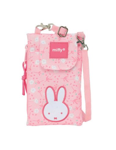 Monedero Portamovil Miffy "Flores" | Reino Escolar