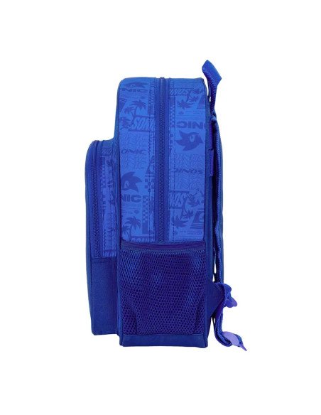 Mochila Infantil Adaptable A Carro Sonic | Reino Escolar: Mochilas y Regalos