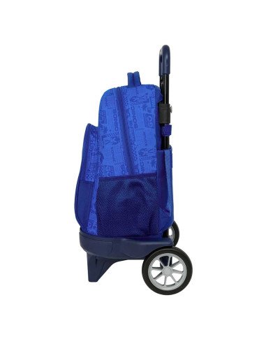 Mochila Grande Con Ruedas Compact Evol. Ext. Sonic | Reino Escolar: Mochilas y Regalos