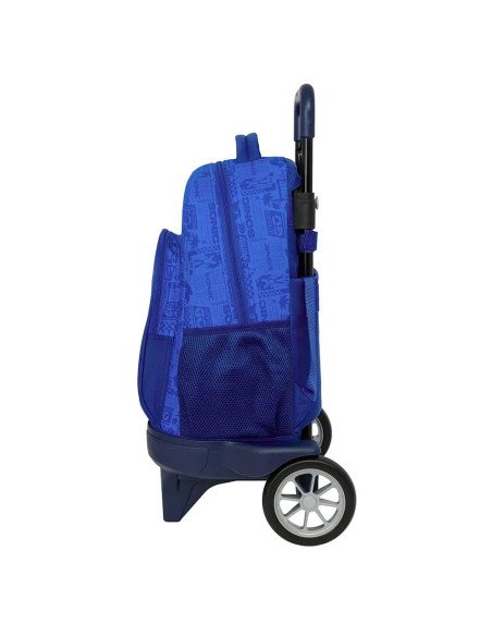 Mochila Grande Con Ruedas Compact Evol. Ext. Sonic | Reino Escolar: Mochilas y Regalos
