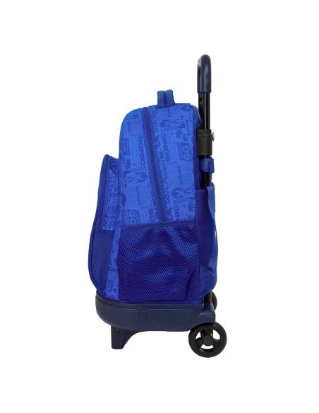 Mochila Grande Con Ruedas Compact Extraible Sonic | Reino Escolar: Mochilas y Regalos