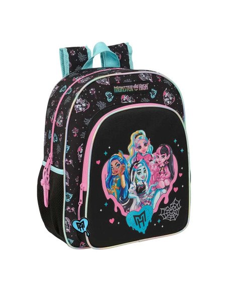 Mochila Junior Adaptable A Carro Monster High | Reino Escolar: Mochilas y Regalos
