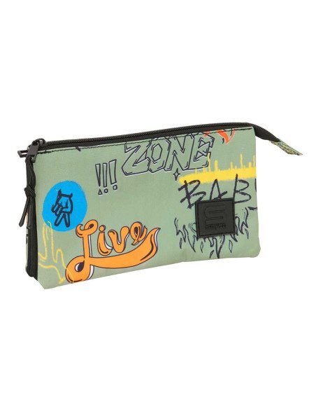Portatodo Triple Safta Graffiti "Zone" | Reino Escolar: Mochilas y Regalos