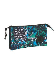 Portatodo Triple Safta Graffiti "Go" | Reino Escolar: Mochilas y Regalos