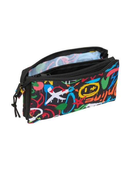 Portatodo Triple Safta Graffiti "Colors" | Reino Escolar: Mochilas y Regalos