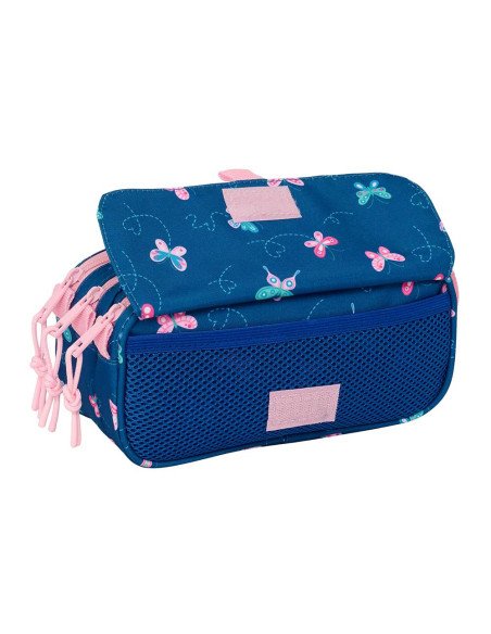 Portatodo Triple Big Blackfit8 "Mariposas" | Reino Escolar: Mochilas y Regalos