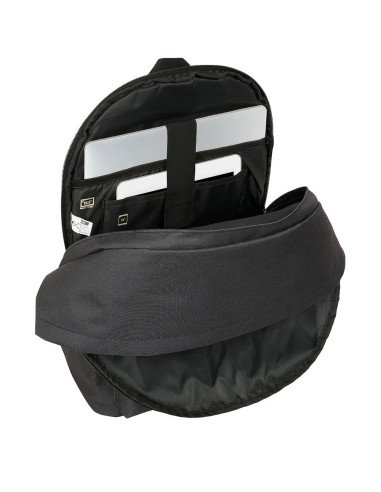 Mochila Doble Para Portatil 15.6"  +  Usb Harper & Neyer "Black" | Reino Escolar: Mochilas y Regalos