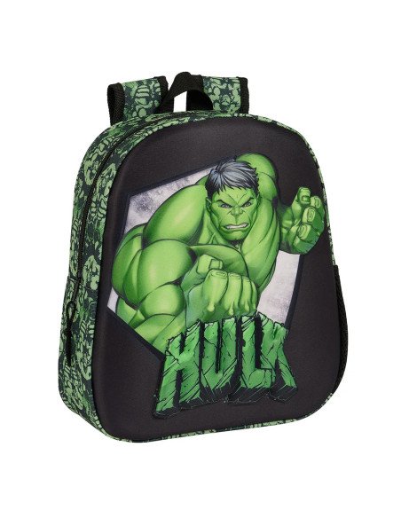 Mochila 3D Hulk | Reino Escolar: Mochilas y Regalos