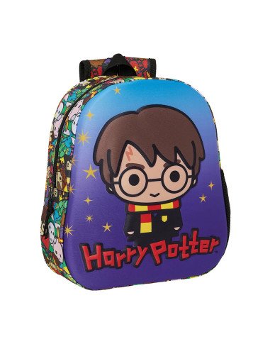 Mochila 3D Harry Potter | Reino Escolar: Mochilas y Regalos