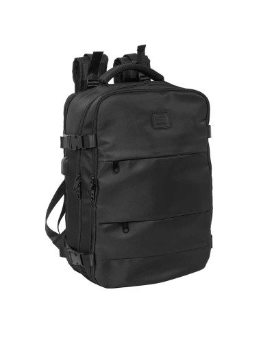 Mochila Viaje Cabina Portatil 15.6'' Safta "Negro" | Reino Escolar: Mochilas y Regalos
