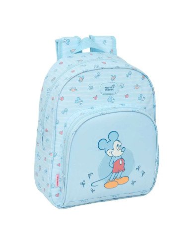 Mochila Infantil Adaptable A Carro Mickey Mouse "Baby" | Reino Escolar: Mochilas y Regalos