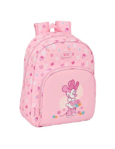 Mochila Infantil Adaptable A Carro Minnie Mouse "Baby" | Reino Escolar: Mochilas y Regalos