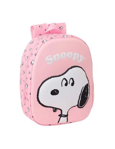 Mochila 3D Snoopy 3D | Reino Escolar: Mochilas y Regalos