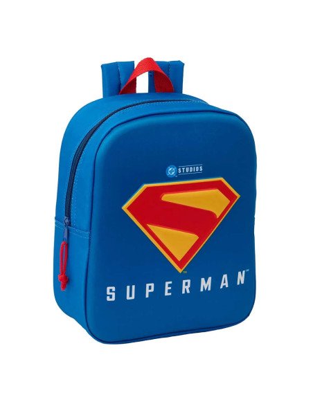 Mochila Guarderia 3D Superman 3D | Reino Escolar: Mochilas y Regalos