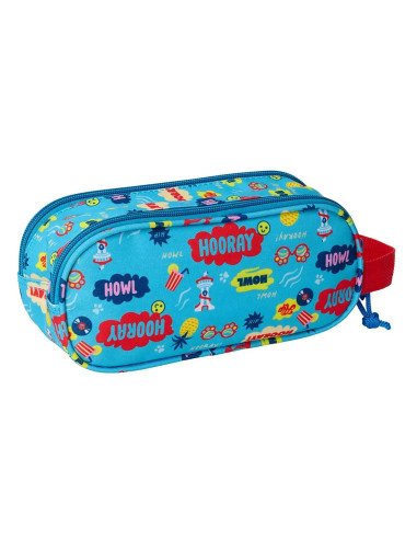 Portatodo Doble 3D Paw Patrol 3D | Reino Escolar: Mochilas y Regalos