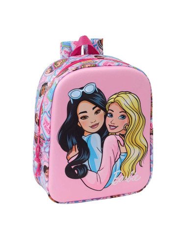 Mochila Guarderia 3D Barbie 3D | Reino Escolar: Mochilas y Regalos