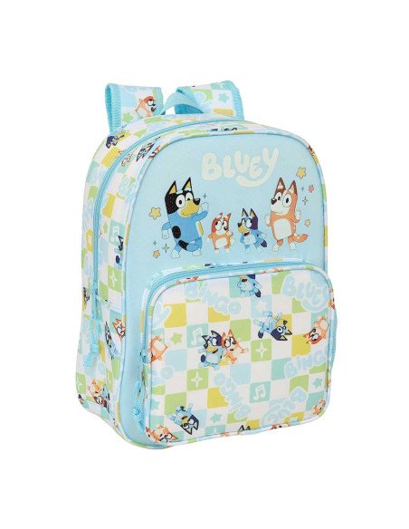 Mochila Infantil Adaptable a Carro Bluey "Ready"