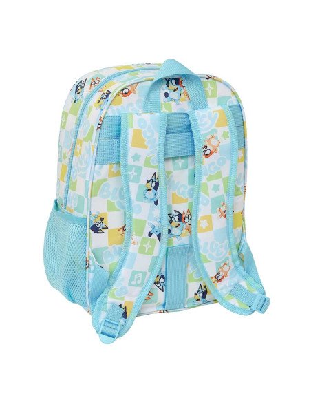 Mochila Infantil Adaptable a Carro Bluey "Ready"