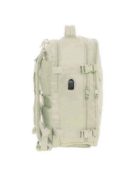Mochila Viaje Cabina Portatil 15.6'' Safta "Beige" | Reino Escolar: Mochilas y Regalos