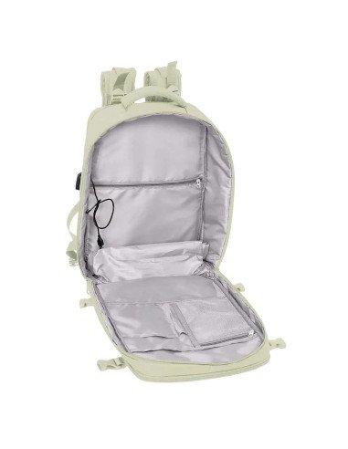 Mochila Viaje Cabina Portatil 15.6'' Safta "Beige" | Reino Escolar: Mochilas y Regalos
