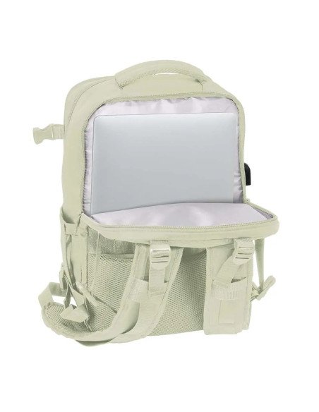 Mochila Viaje Cabina Portatil 15.6'' Safta "Beige" | Reino Escolar: Mochilas y Regalos