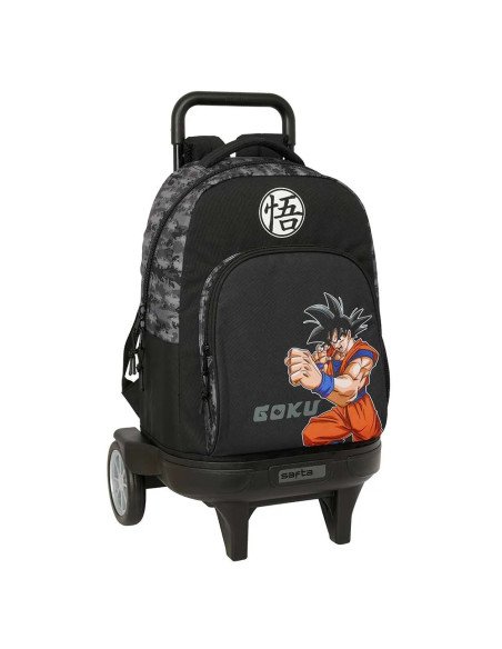 Mochila Grande Con Ruedas Compact Evol. Ext. Dragon Ball | Reino Escolar: Mochilas y Regalos