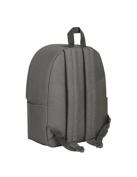 Mochila Para Portatil 14.1" Safta Gris Humo | Reino Escolar: Mochilas y Regalos
