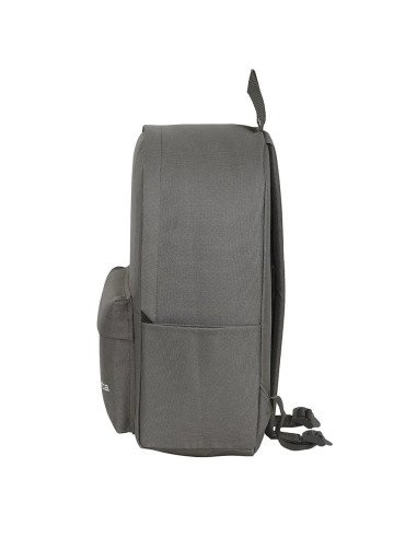 Mochila Para Portatil 14.1" Safta Gris Humo | Reino Escolar: Mochilas y Regalos