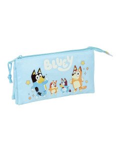 Portatodo Triple Bluey "Ready" | Reino Escolar: Mochilas y Regalos
