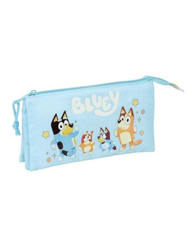 Portatodo Triple Bluey "Ready" | Reino Escolar: Mochilas y Regalos
