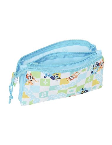 Portatodo Triple Bluey "Ready" | Reino Escolar: Mochilas y Regalos