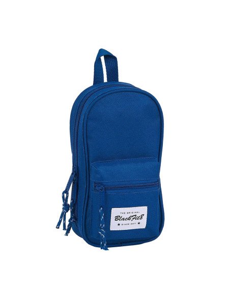 Plumier Mochila Con 4 Portatodollenos Blackfit8 Oxford | Reino Escolar: Mochilas y Regalos