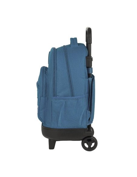 Mochila Grande Con Ruedas Compact Ext.Orga Blackfit8 Egeo | Reino Escolar: Mochilas y Regalos