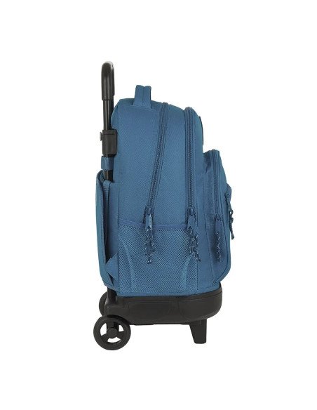Mochila Grande Con Ruedas Compact Ext.Orga Blackfit8 Egeo | Reino Escolar: Mochilas y Regalos