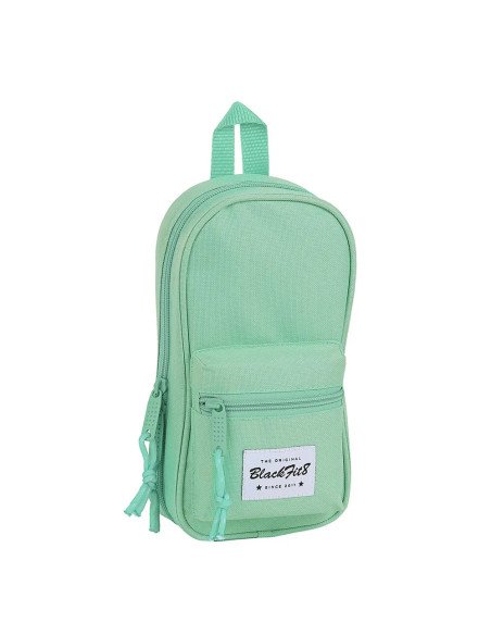 Plumier Mochilacon 4 Portatodo Llenos Blackfit8 Turquesa | Reino Escolar: Mochilas y Regalos