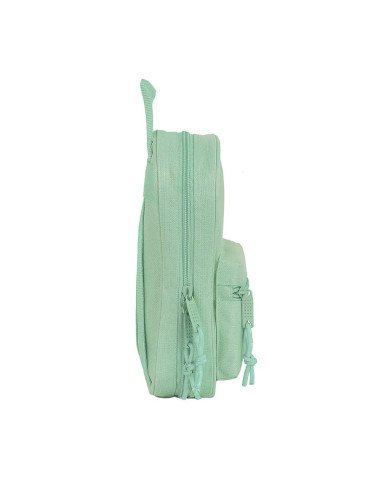 Plumier Mochilacon 4 Portatodo Llenos Blackfit8 Turquesa | Reino Escolar: Mochilas y Regalos