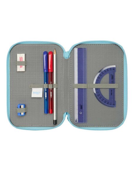 Plumier Triple 37 piezas Bluey "Ready" | Reino Escolar