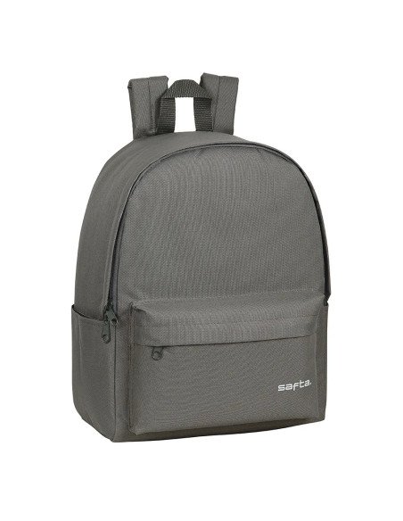 Mochila Para Portatil 14.1" Safta Gris Humo | Reino Escolar: Mochilas y Regalos