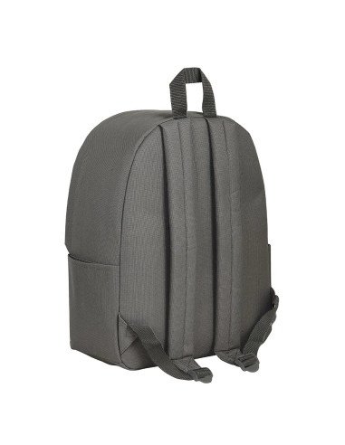 Mochila Para Portatil 14.1" Safta Gris Humo | Reino Escolar: Mochilas y Regalos