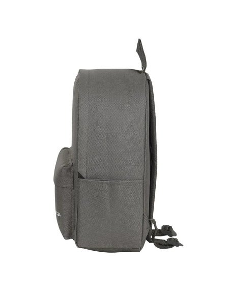 Mochila Para Portatil 14.1" Safta Gris Humo | Reino Escolar: Mochilas y Regalos