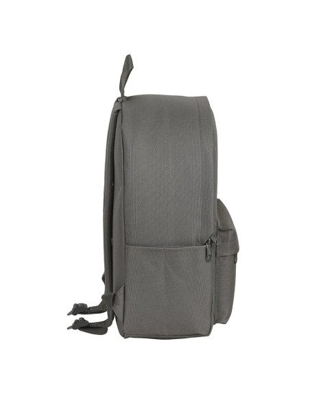 Mochila Para Portatil 14.1" Safta Gris Humo | Reino Escolar: Mochilas y Regalos