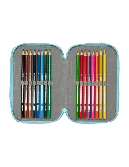 Plumier Triple 37 piezas Bluey "Ready" | Reino Escolar