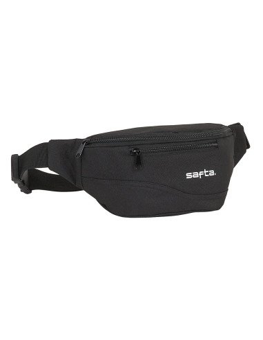 Riñonera Safta Negro | Reino Escolar: Mochilas y Regalos