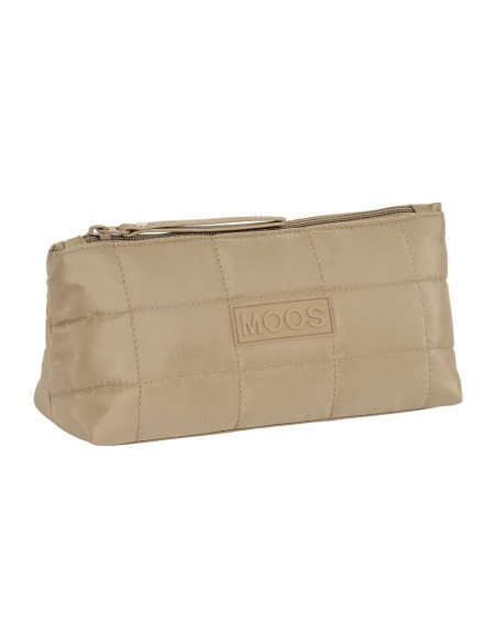 Neceser Cuadrado Moos Capsula Acolchado "Camel" | Reino Escolar: Mochilas y Regalos