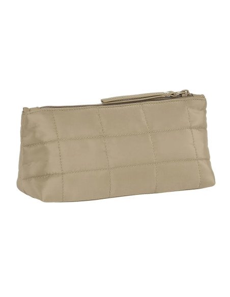Neceser Cuadrado Moos Capsula Acolchado "Camel" | Reino Escolar: Mochilas y Regalos