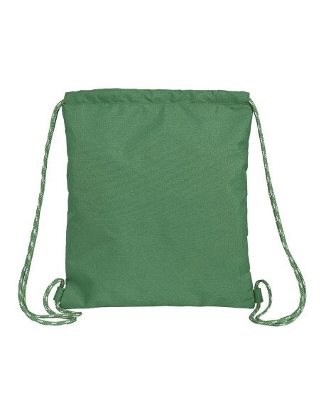 Saco Plano Reciclado Real Betis Balompie | Reino Escolar: Mochilas y Regalos