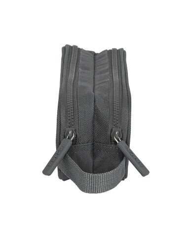 Portatodo Doble Safta Basic "Gris" | Reino Escolar: Mochilas y Regalos