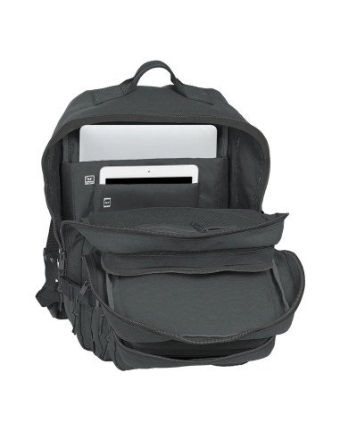 Mochila Militar Portatil 15.6'' Safta Basic "Gris" | Reino Escolar: Mochilas y Regalos