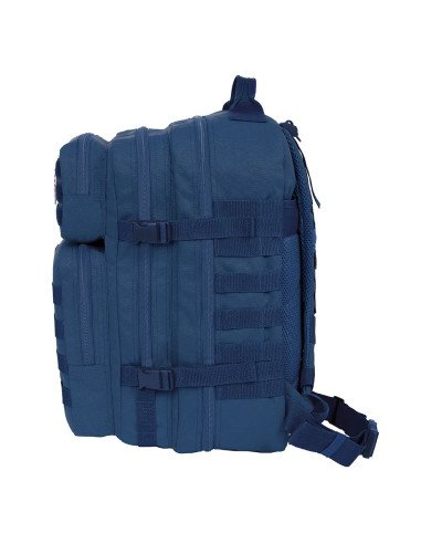 Mochila Militar Portatil 15.6'' Safta Basic "Marino" | Reino Escolar: Mochilas y Regalos