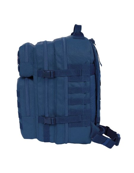 Mochila Militar Portatil 15.6'' Safta Basic "Marino" | Reino Escolar: Mochilas y Regalos